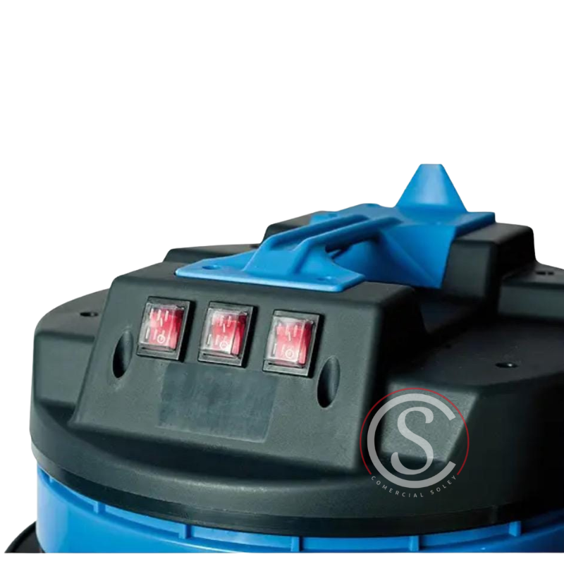 Aspiradora Industrial Polvo Agua 60 litros - Imagen 2