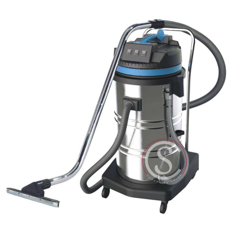 Aspiradora Industrial Polvo Agua 80 litros