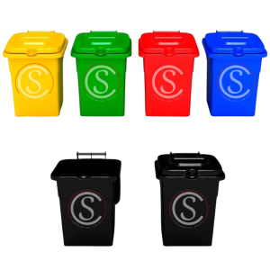 Basurero Plastico con tapa 50 litros