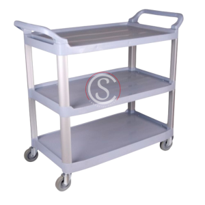 Carro Multiuso 3 Niveles gris 100 kilos