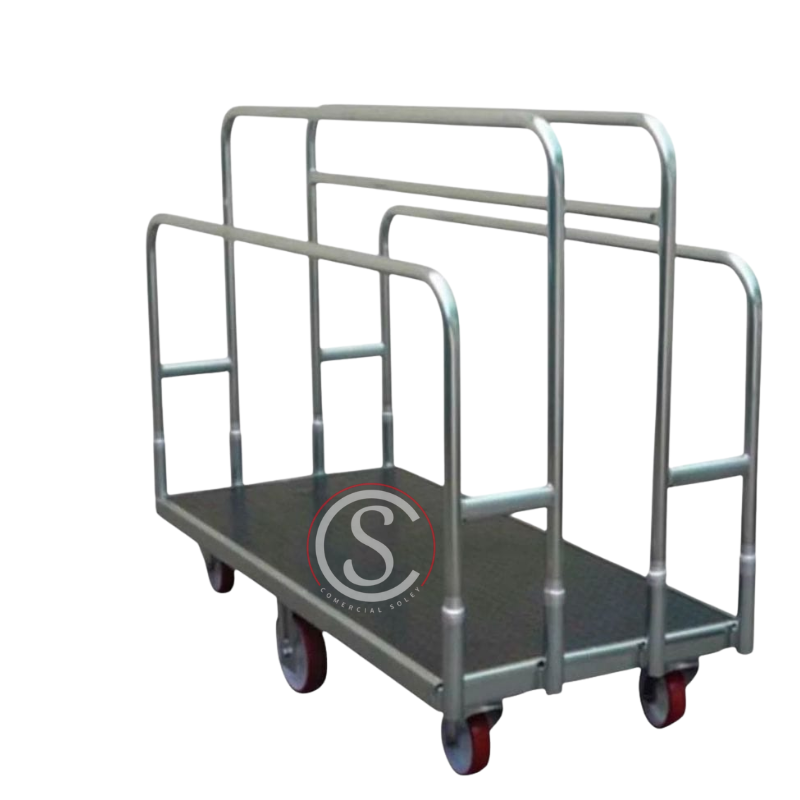 Carro porta placas horizontales