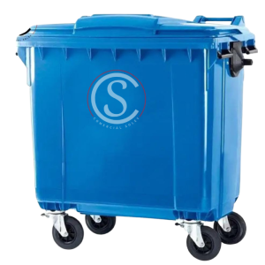 Contenedor de basura plastico 660 litros origen Importado Color Azul