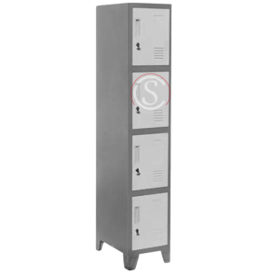 Lockers Metálico Industrial 1 cuerpo 4 puertas