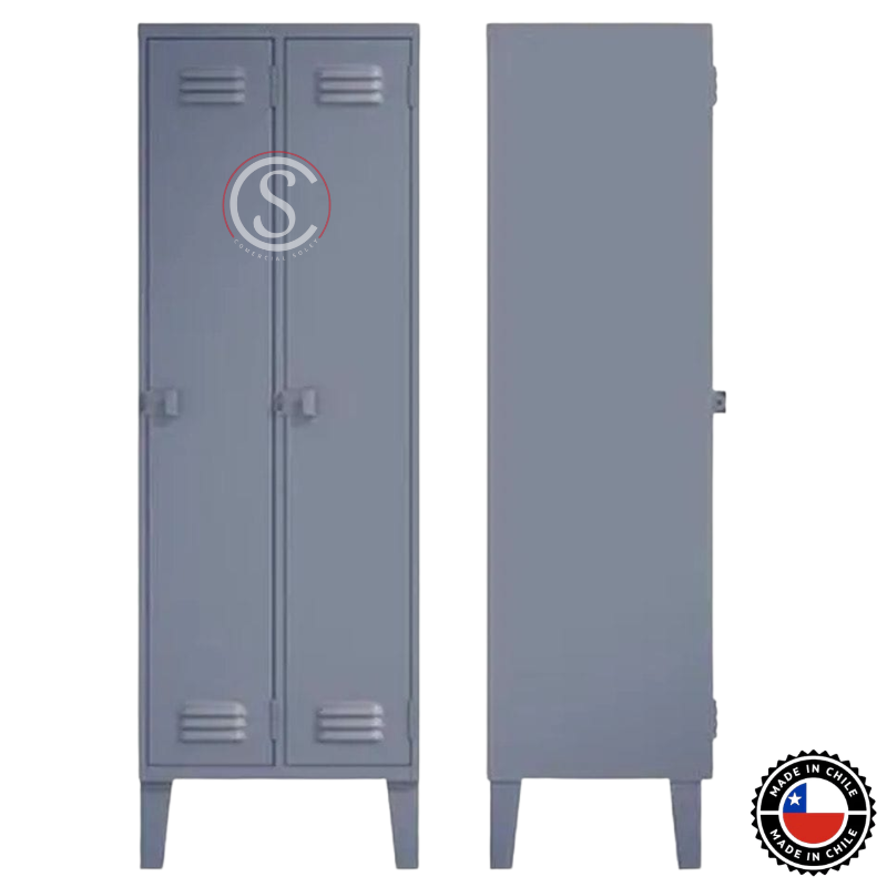 Lockers Metalico Nacional 2 Cuerpos 2 Puertas - Imagen 2
