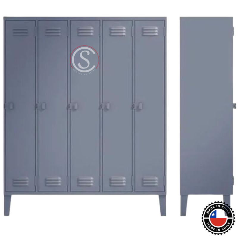 Lockers Metalico Nacional 5 Cuerpos 5 Puertas - Imagen 2