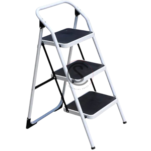 TABURETE METALICO 3 PELDAÑOS