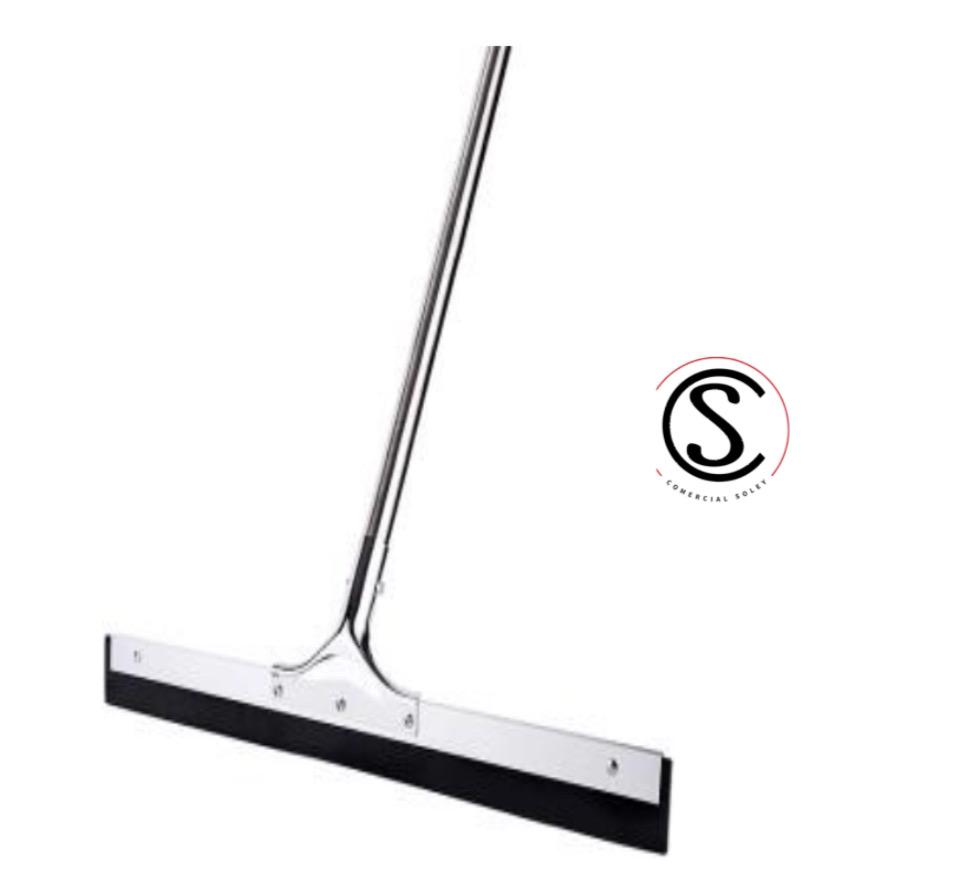 Seca Piso Base Metálica Doble Goma 75 Cm.