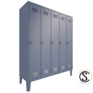 Lockers Metalico Nacional 5 Cuerpos 5 Puertas