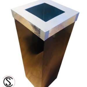 Basurero Acero Galvanizado