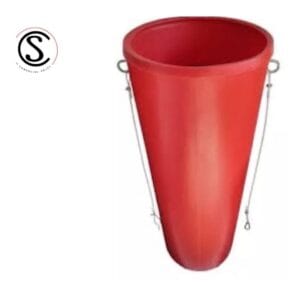 CONO DESCARGA INCLUYE CADENA Y GANCHOS