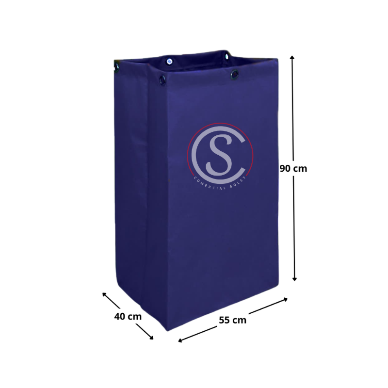 BOLSA REPUESTO AZUL PARA CARRO PORTA IMPLEMENTOS - Imagen 2