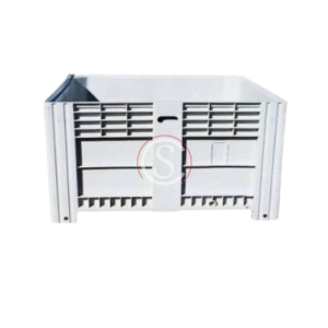 Bins Plastico Semi Nuevo  Industrial Cerrado 805 litros Gris