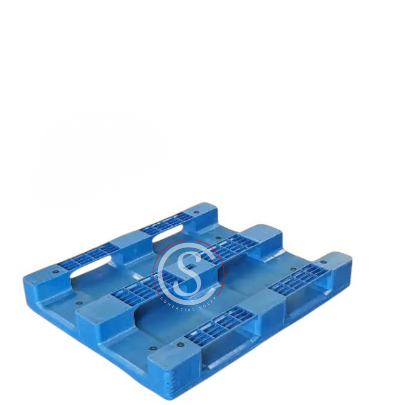 PALLET LISO CON Y SIN BORDE 3 RIELES 1210 - Imagen 2