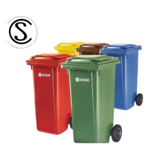 Contenedor de basura plástico 120 litros origen Alemán