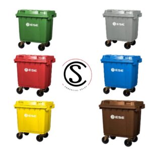 Contenedores de basura 400 litros Alemán