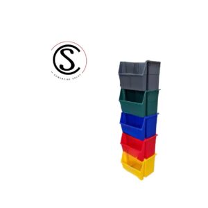 CONTENEDOR DE RECICLAJE MULTIUSO WENCO COLOR 45 LTS