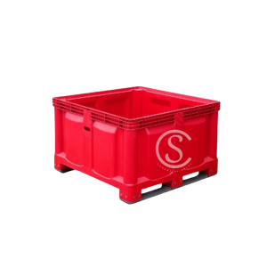 BINS INDUSTRIAL ROJO DE 857 LITROS