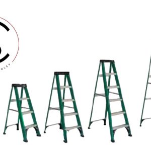 Escalera Tijera Fibra Vidrio