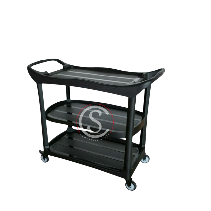 CARRO MULTIUSO GRANDE NEGRO