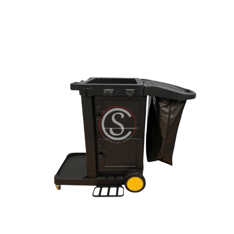 CARRO PORTA UTILES CON DOS LOCKER