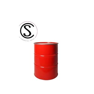 TAMBOR METÁLICO 208L CILÍNDRICO TAPA ANCHA Y ARO METÁLICO – REACONDICIONADO