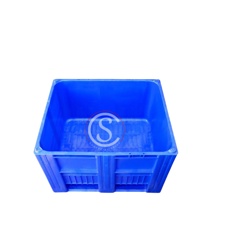 Bins Plastico Industrial Cerrado 610 litros Color Azul - Imagen 2