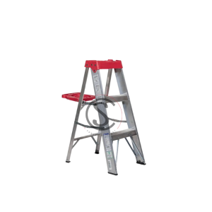 ESCALERA ALUMINIO TIJERA 3 PELDAÑOS