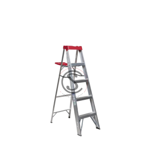 ESCALERA ALUMINIO TIJERA 5 PELDAÑOS