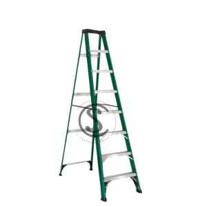 ESCALERA TIJERA FIBRA VIDRIO 8 PELDAÑOS