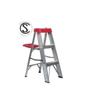 ESCALERA ALUMINIO TIJERA 3 PELDAÑOS