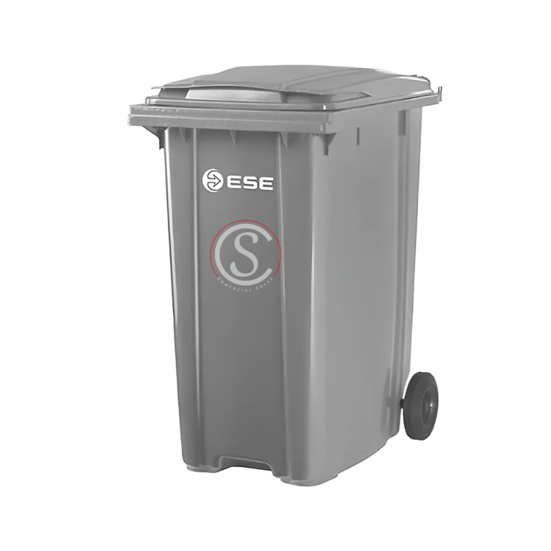 Contenedor de basura plastico Color Gris Claro 240 litros origen Aleman